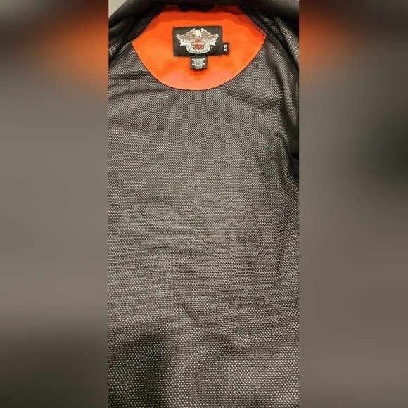 Harley Davidson windstopper women's fleece full zip jacket with pockets  SZ XS - Picture 3 of 8